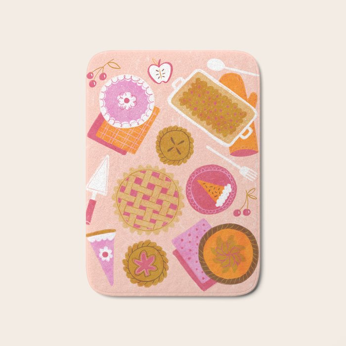 Pie Party Bath Mat Gallery Image 1