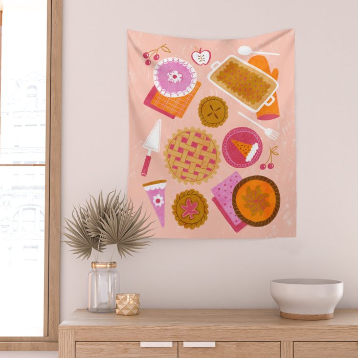 Pie Party Wall Tapestry Gallery Image 2