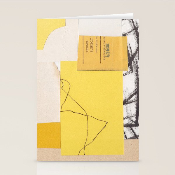 One Color Collection / Goldenrod Stationery Card Gallery Image 1