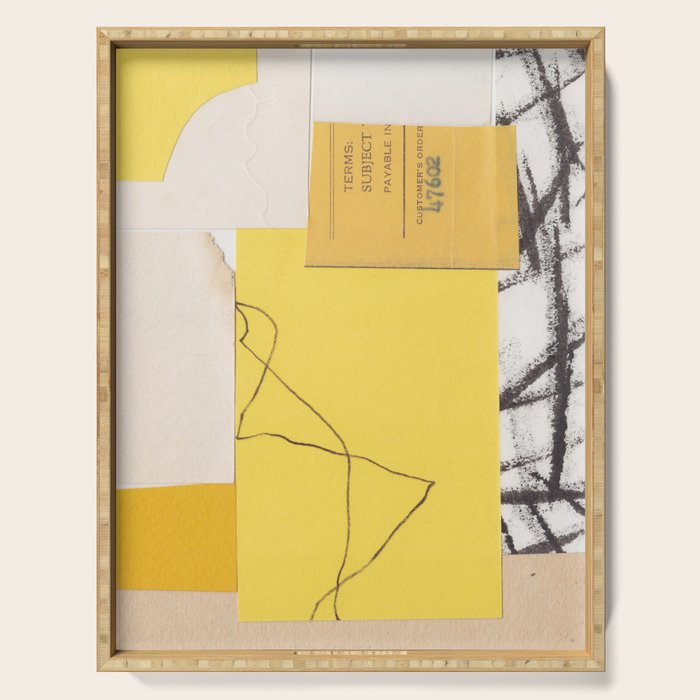 One Color Collection / Goldenrod Serving Tray Gallery Image 1
