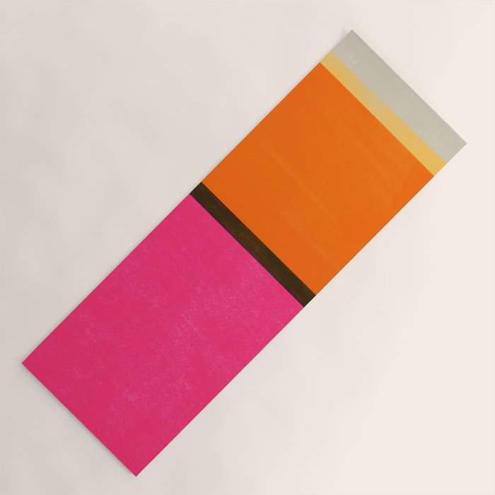 stripe study 36 Yoga Mat Gallery Image 1