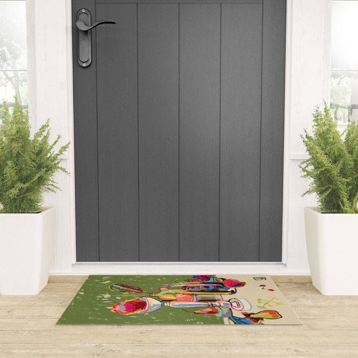 STILL LIFE WITH DRAGON FRUIT Welcome Mat Gallery Image 3
