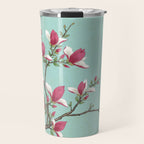 Magnolia : Minhwa-Korean traditional/folk art Travel Mug Gallery Image 1