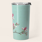 Magnolia : Minhwa-Korean traditional/folk art Travel Mug Gallery Image 2