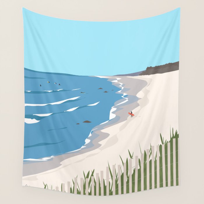 Montauk Summer Wall Tapestry Gallery Image 1