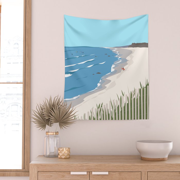 Montauk Summer Wall Tapestry Gallery Image 2