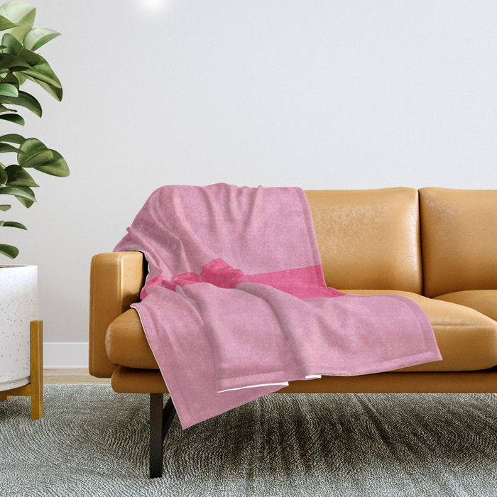 the pink II classic Throw Blanket Gallery Image 1