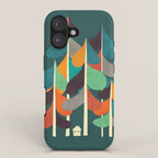 Cabin in the woods iPhone Case Gallery Image 1