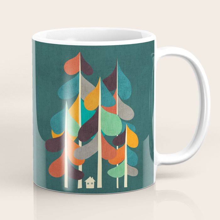 Cabin in the woods Coffee Mug Gallery Image 1