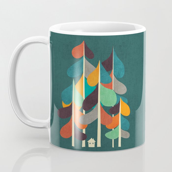 Cabin in the woods Coffee Mug Gallery Image 3