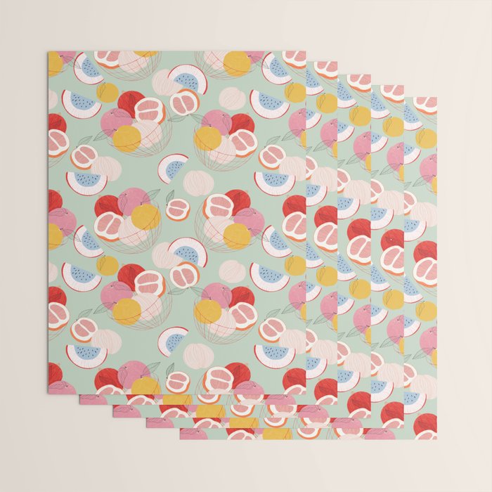 Fruit basket II Wrapping Paper Gallery Image 3