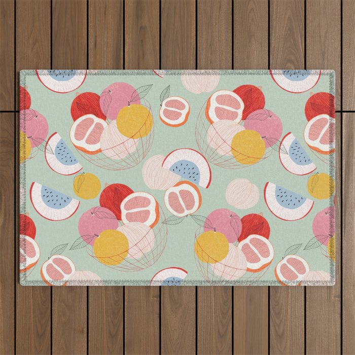 Fruit basket II Outdoor Rug Gallery Image 1