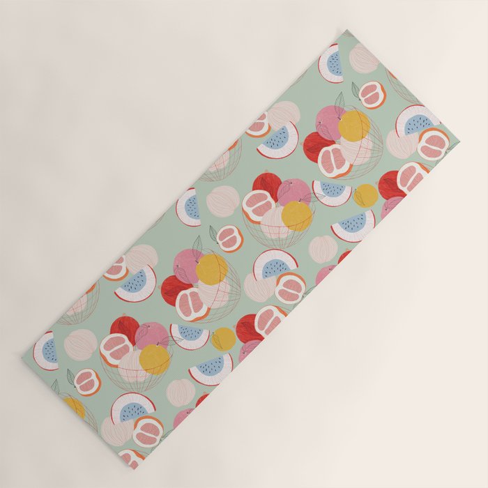 Fruit basket II Yoga Mat Gallery Image 1
