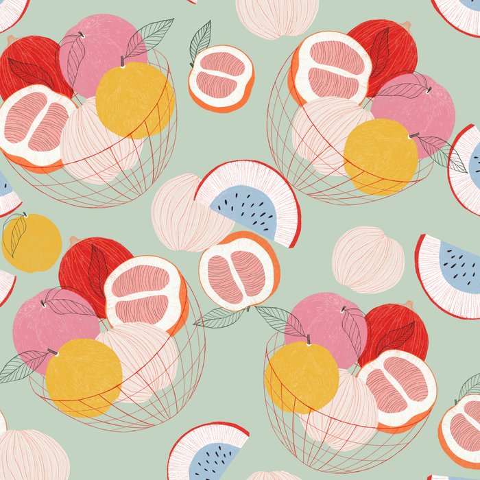 Fruit basket II Coffee Mug Gallery Image 2