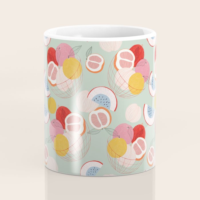 Fruit basket II Coffee Mug Gallery Image 4
