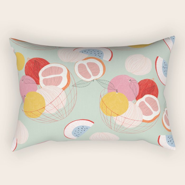 Fruit basket II Rectangular Pillow Gallery Image 2