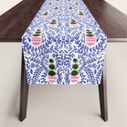 Southern Living - Chinoiserie Pattern Small Table Runner Gallery Image 1