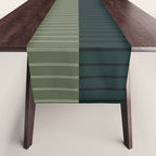 Color Block Lines XXXIX Table Runner Gallery Image 1