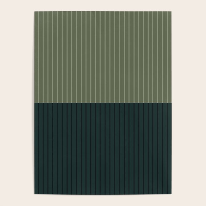 Color Block Lines XXXIX Poster Gallery Image 1