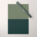 Color Block Lines XXXIX Wrapping Paper Gallery Image 1