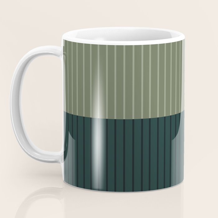 Color Block Lines XXXIX Coffee Mug Gallery Image 3