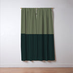 Color Block Lines XXXIX Window Curtain Gallery Image 3