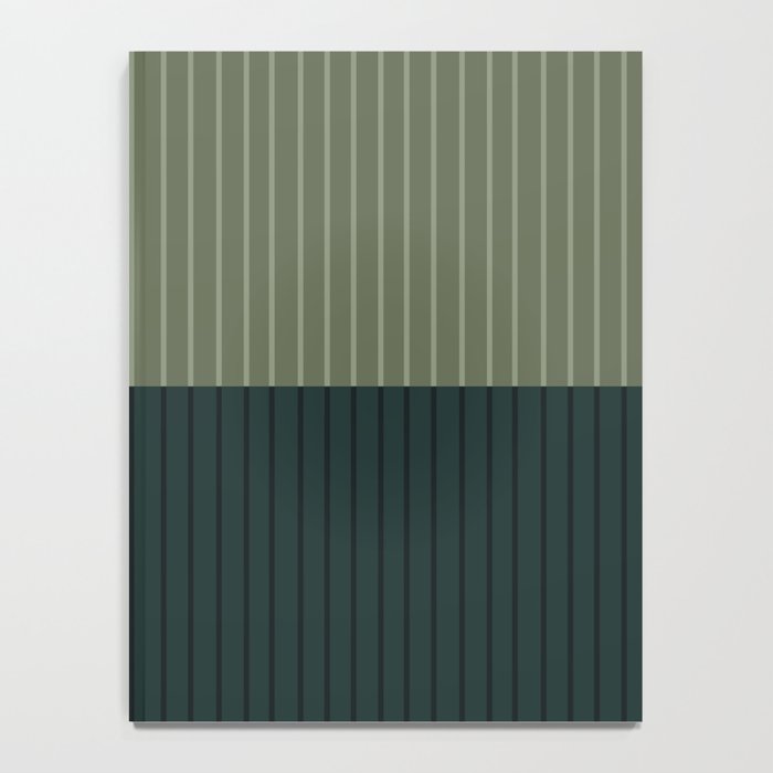 Color Block Lines XXXIX Notebook Gallery Image 4