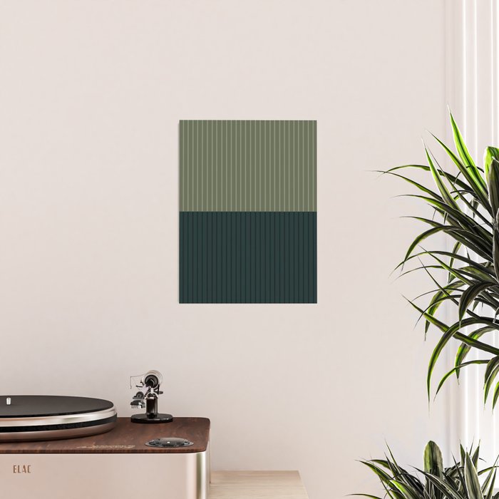 Color Block Lines XXXIX Poster Gallery Image 2
