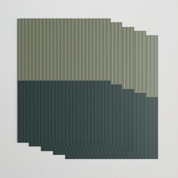 Color Block Lines XXXIX Wrapping Paper Gallery Image 3