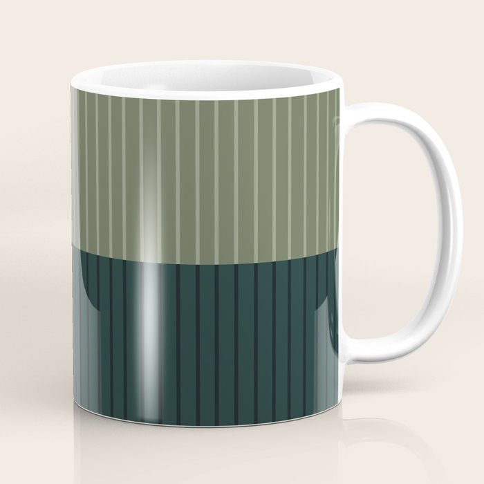 Color Block Lines XXXIX Coffee Mug Gallery Image 1