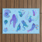 Baby fish Outdoor Rug Gallery Image 1