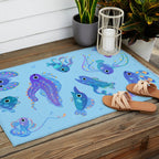 Baby fish Outdoor Rug Gallery Image 2