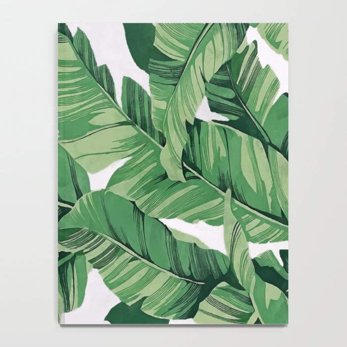Tropical banana leaves VI Notebook Gallery Image 4
