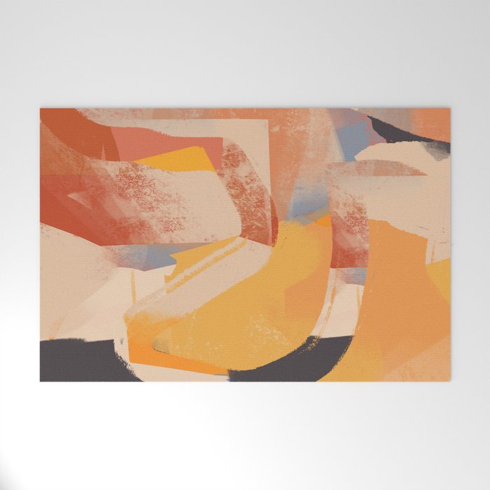 Modern Abstract Art 103 Welcome Mat Gallery Image 1