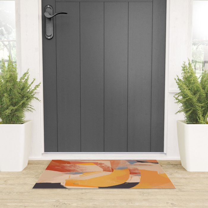 Modern Abstract Art 103 Welcome Mat Gallery Image 3