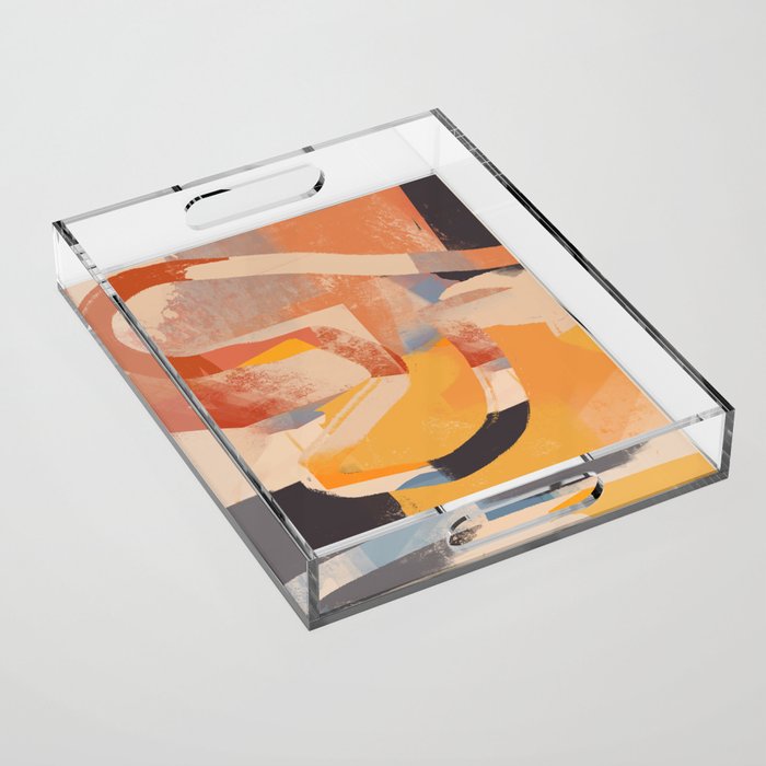 Modern Abstract Art 103 Acrylic Tray Gallery Image 1