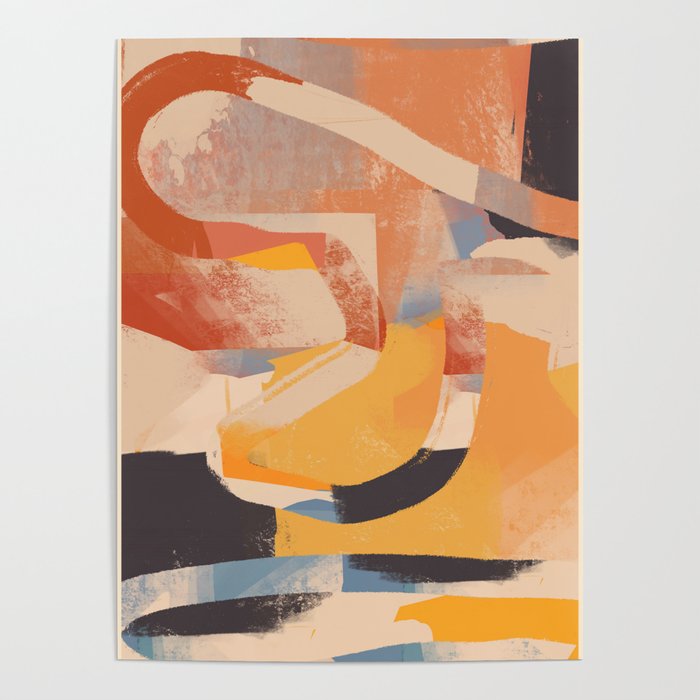 Modern Abstract Art 103 Poster Gallery Image 1