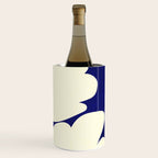 Abstract botanical 52-blue Wine Chiller Gallery Image 3
