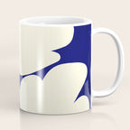 Abstract botanical 52-blue Coffee Mug Gallery Image 1