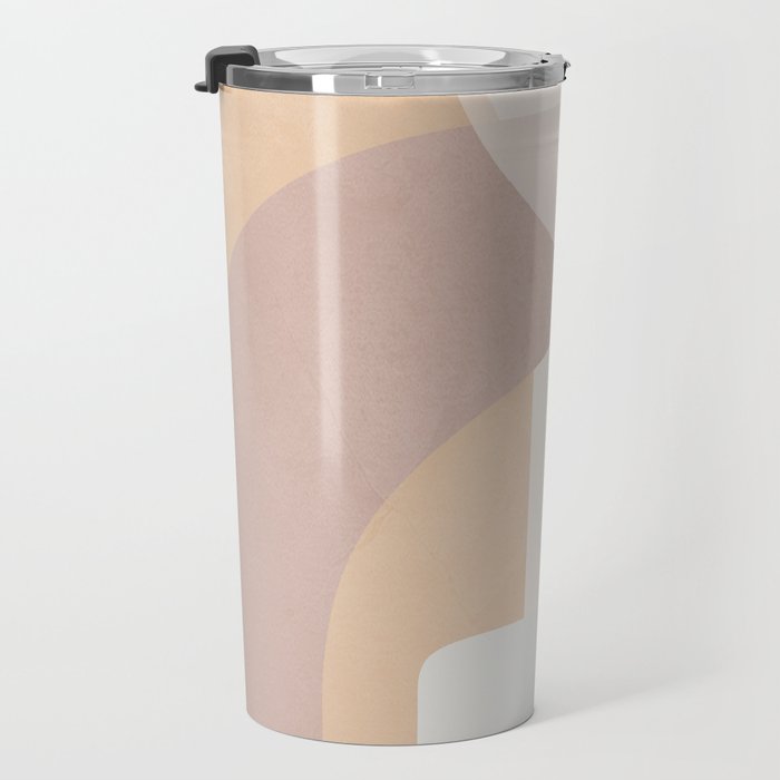 Abstract Minimal Shapes 8 Travel Mug Gallery Image 3
