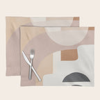 Abstract Minimal Shapes 8 Placemat Gallery Image 1
