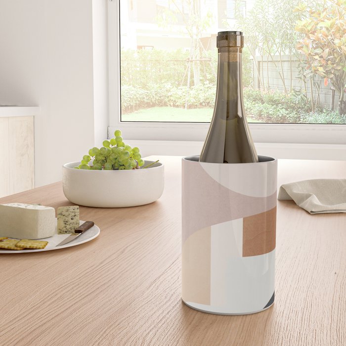 Abstract Minimal Shapes 8 Wine Chiller Gallery Image 4