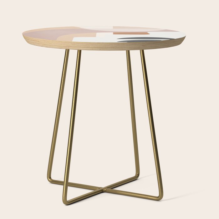 Abstract Minimal Shapes 8 Side Table Gallery Image 1