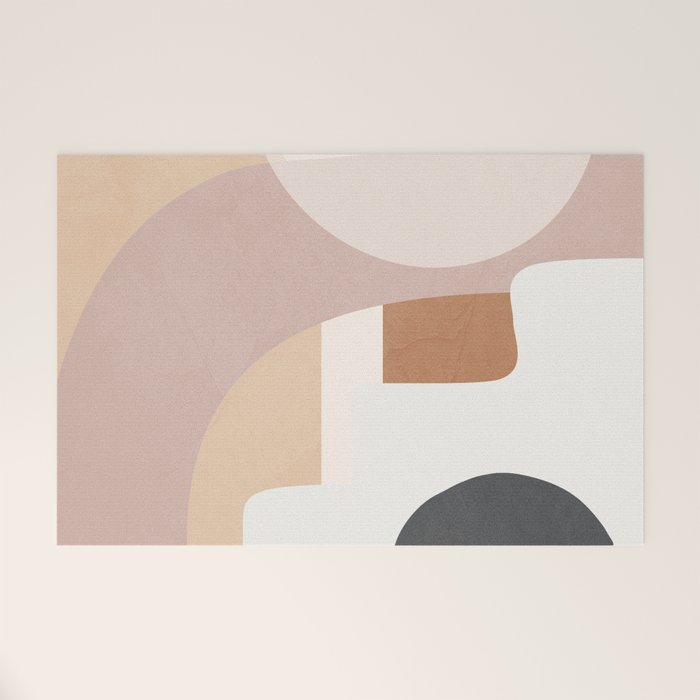 Abstract Minimal Shapes 8 Welcome Mat Gallery Image 1