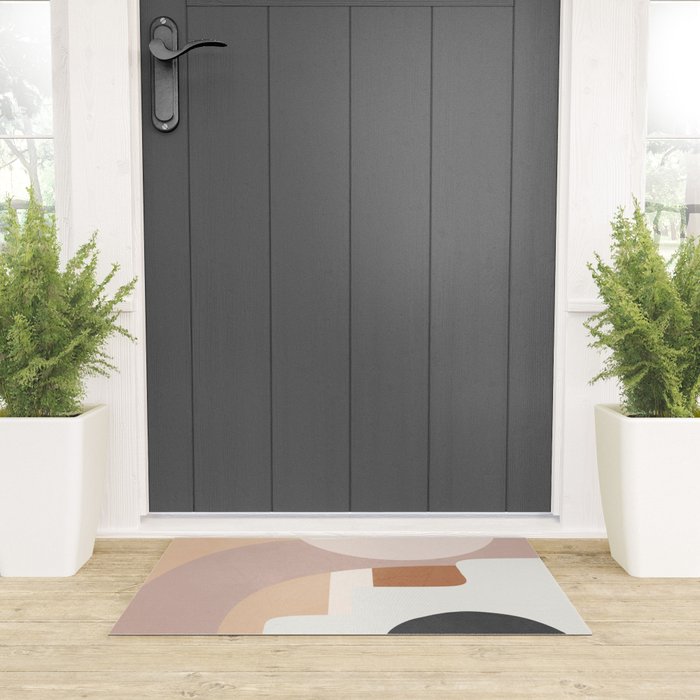 Abstract Minimal Shapes 8 Welcome Mat Gallery Image 3