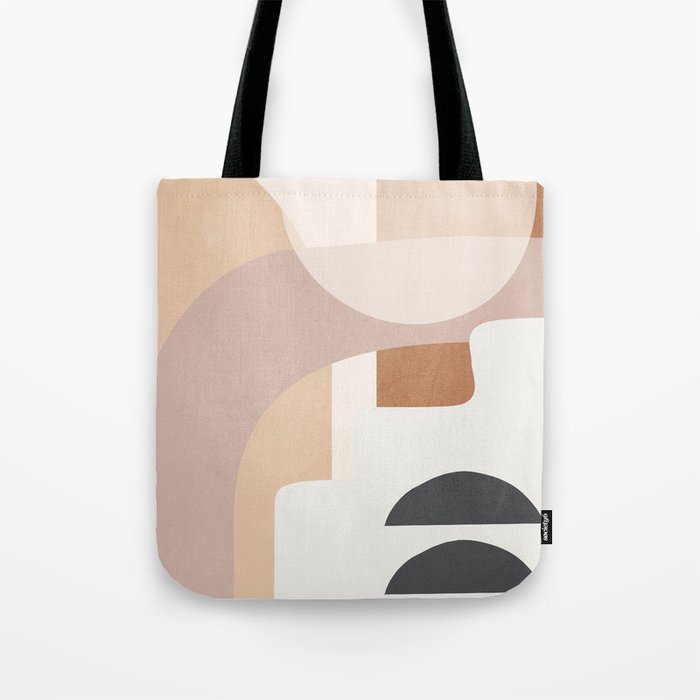 Abstract Minimal Shapes 8 Tote Bag Gallery Image 1