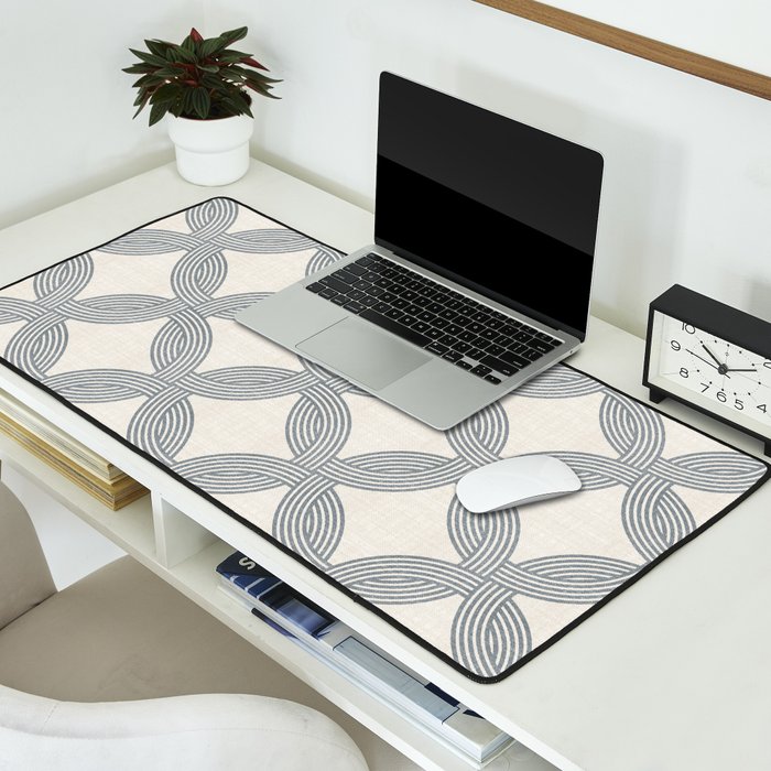 JUNGLIA WEAVE SLATE Desk Mat Gallery Image 2