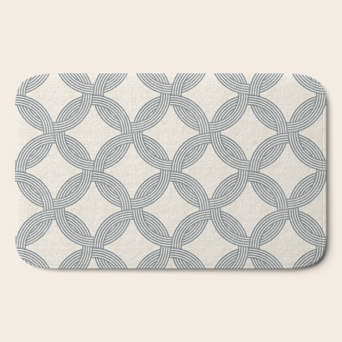 JUNGLIA WEAVE SLATE Bath Mat Gallery Image 2