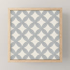 JUNGLIA WEAVE SLATE Mini Art Print Gallery Image 1