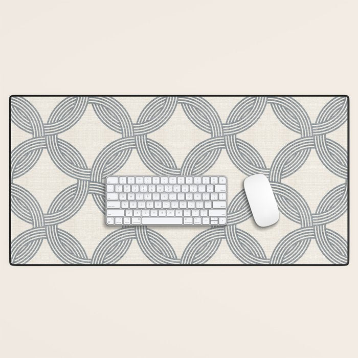JUNGLIA WEAVE SLATE Desk Mat Gallery Image 1